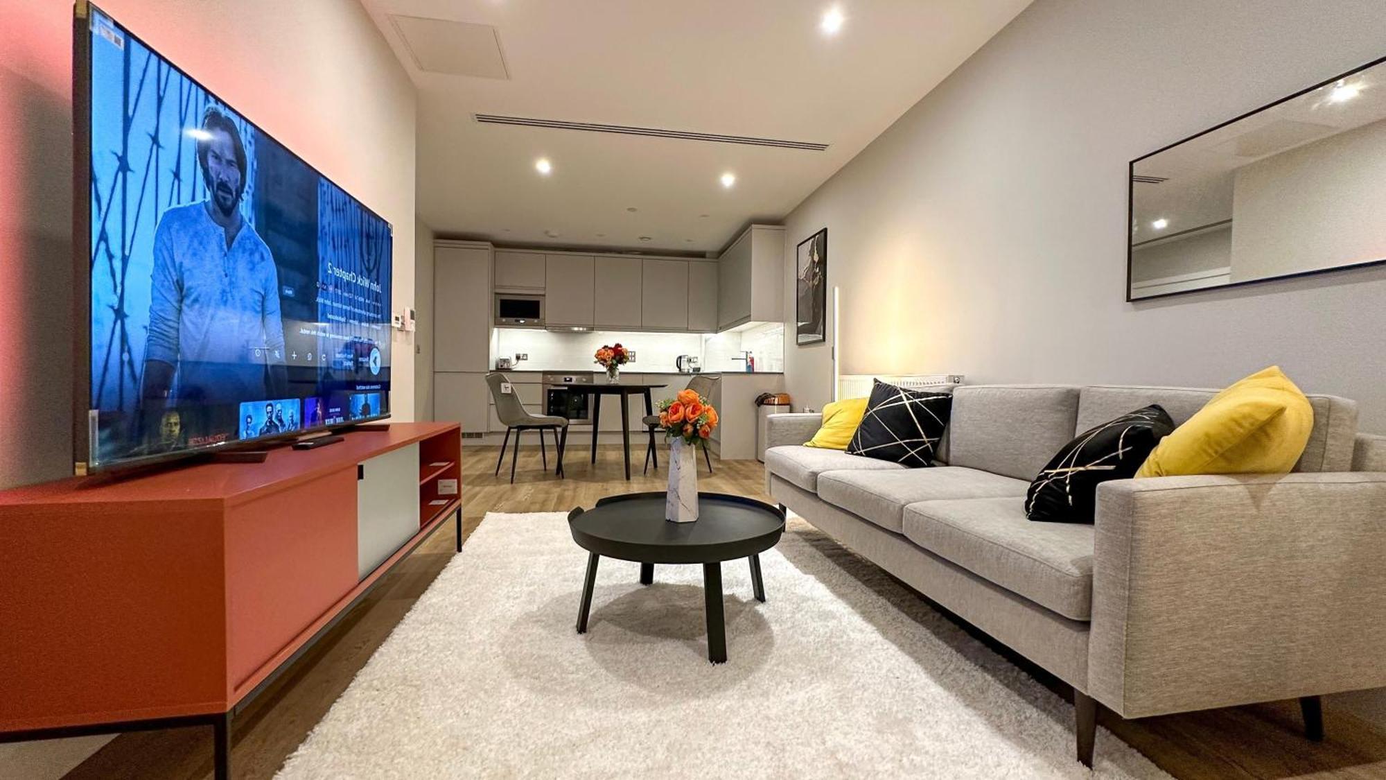 Duplex 3bed 3bath Modern Fast Wifi - Luxurylondonstays Appartement *